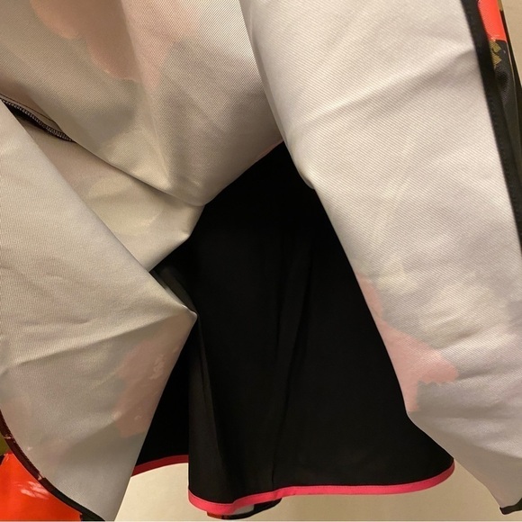 Kate Spade NWT New York Just Rosy Beau Dress Short Babydoll Black Floral Size 6 - Picture 10 of 15